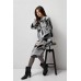 Knitted dress "Mirage" gray